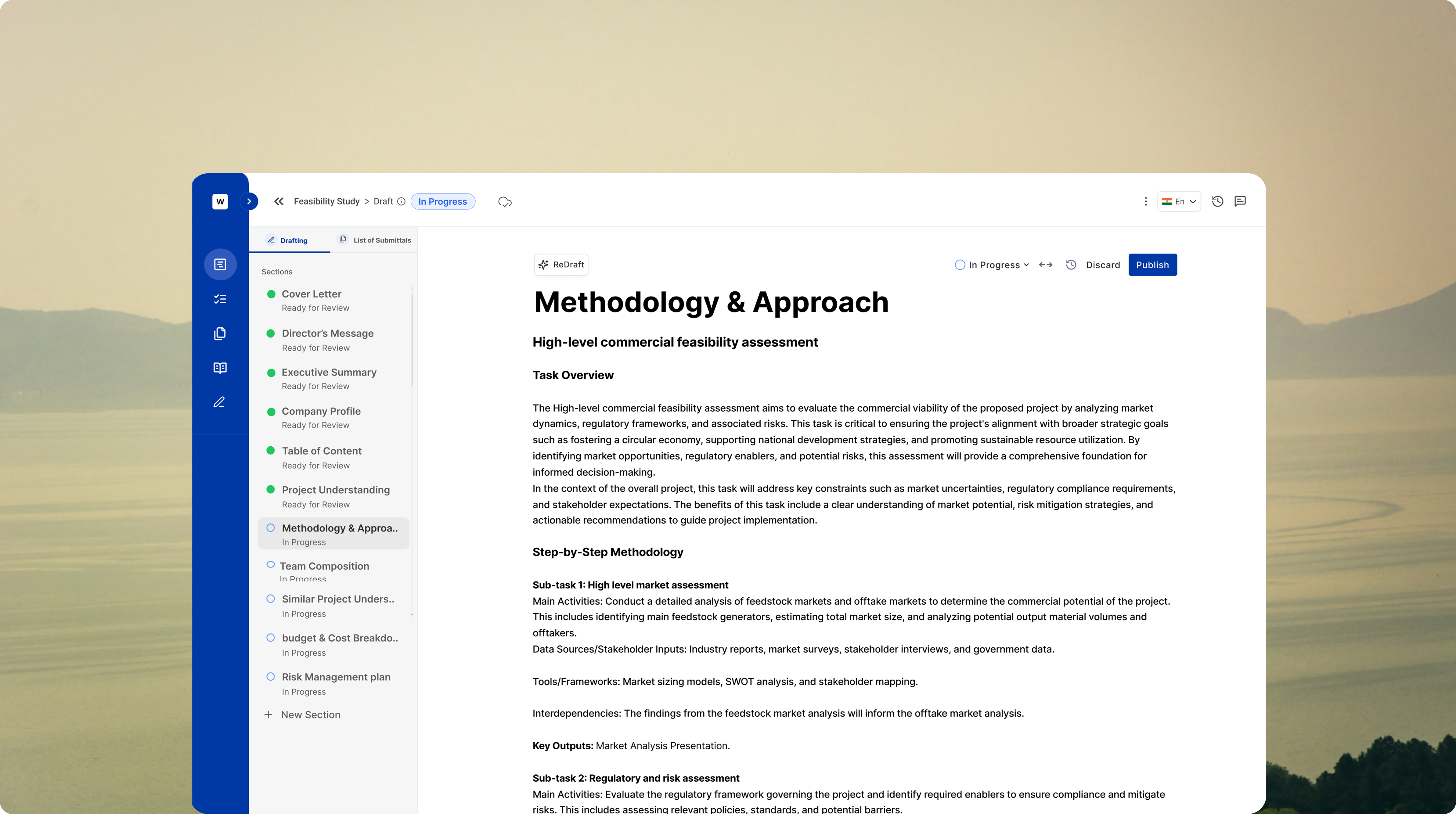 PropelWrite – Proposal Drafting