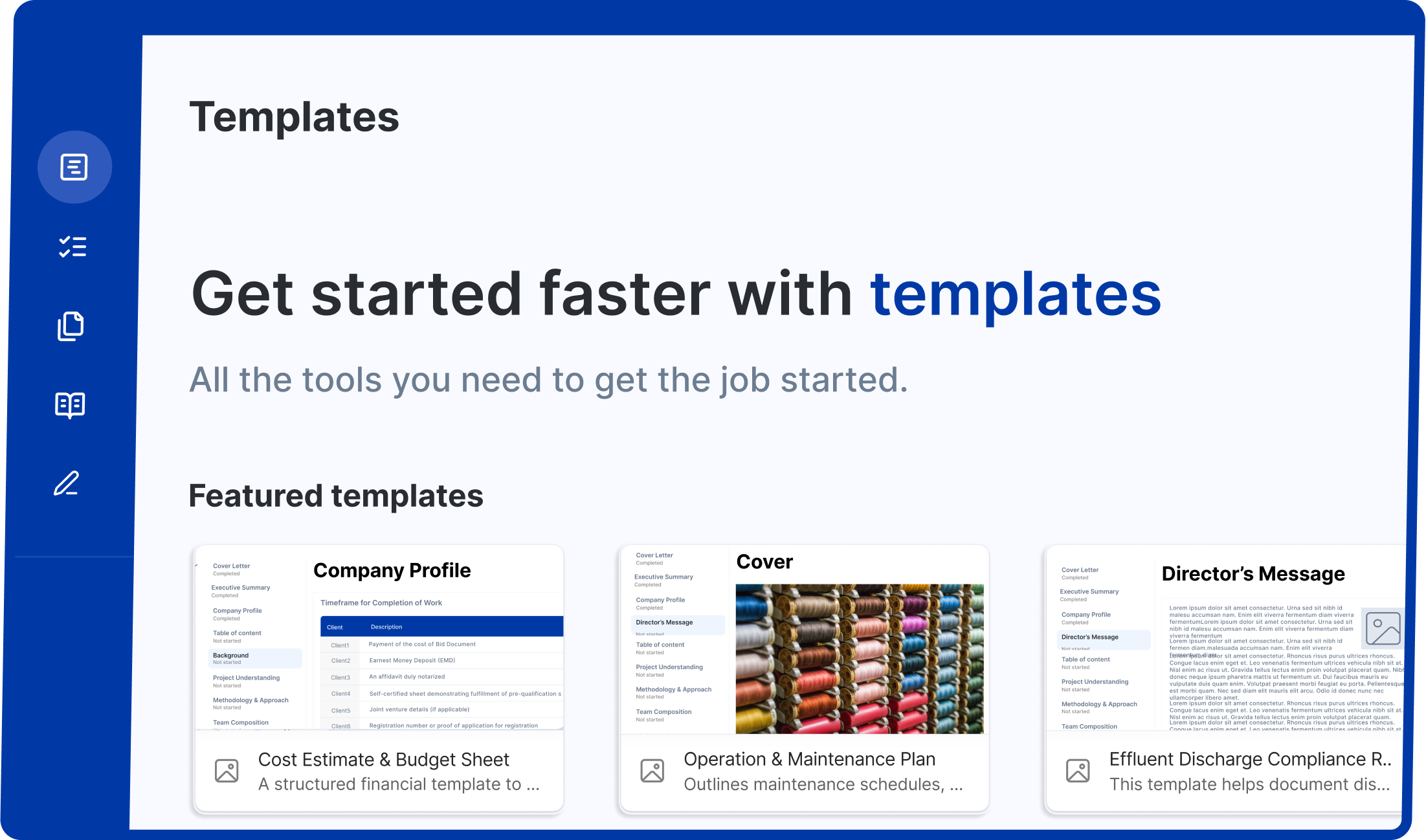 Regional bid dashboard with Total Bid